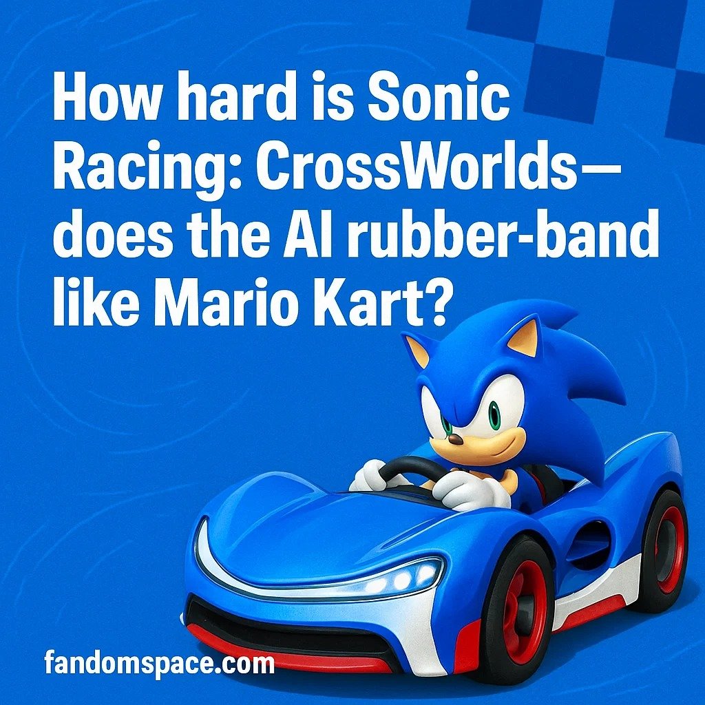 how hard is sonic racing crossworlds
