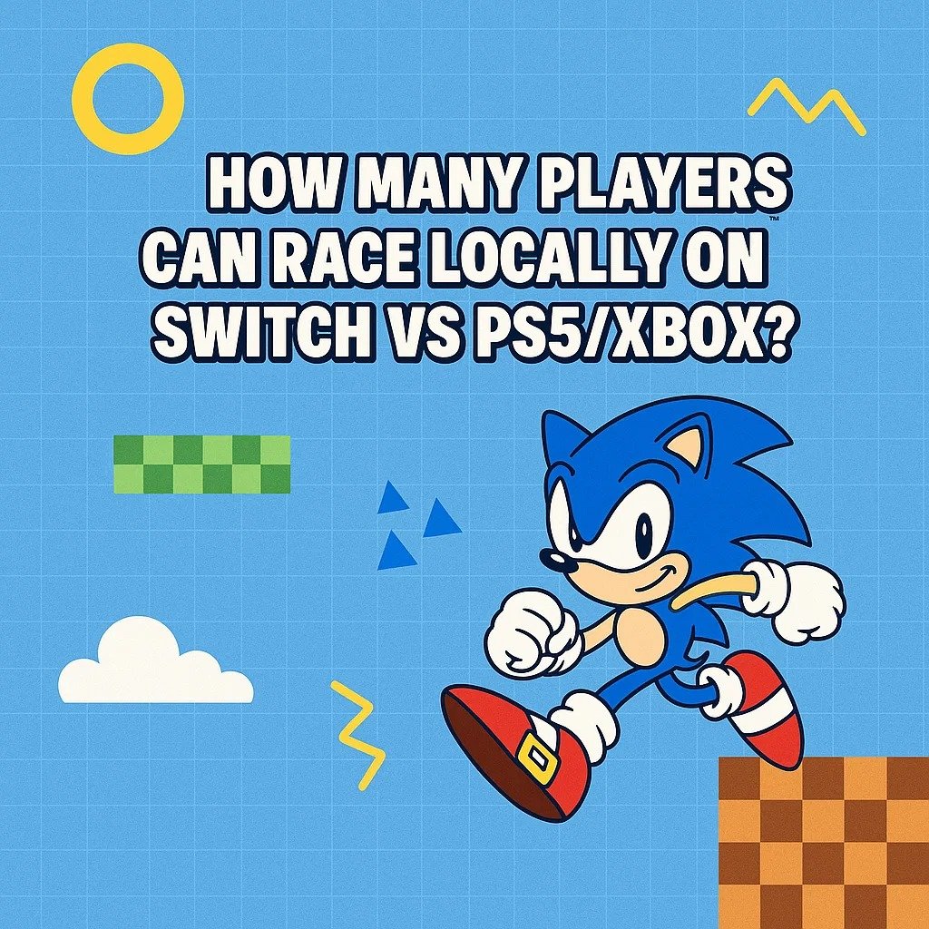 sonic racing crossworlds how many players can play locally