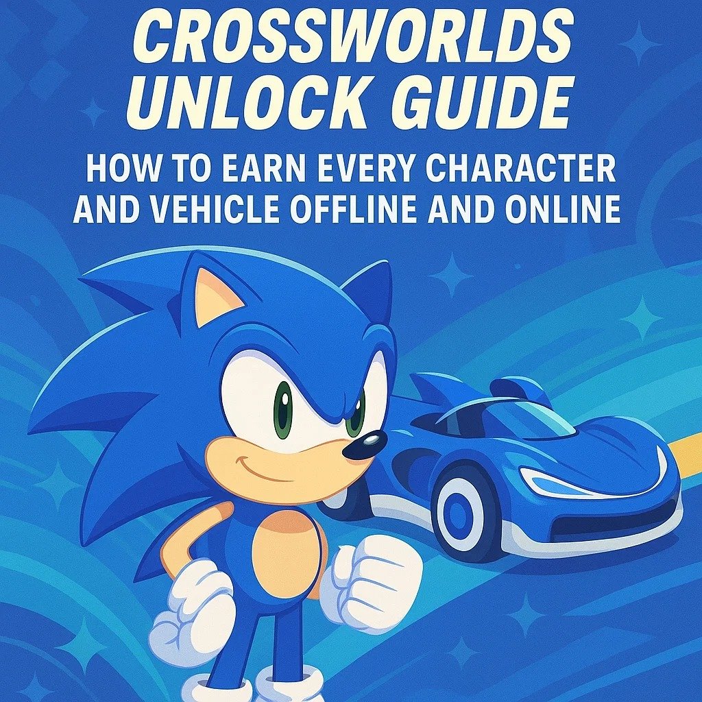 sonic racing crossworlds unlock guide